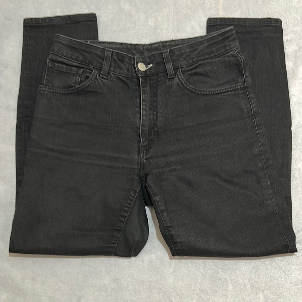 Acne Women's Straight Leg Jeans - Black - Picture 2 of 7